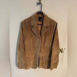 Vintage Lady Hathaway Suede Jacket - women’s Large